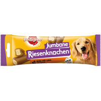 Produktbild von Pedigree Jumbone Riesenknochen Medium mit Huhn und Lamm für Hunde Adult 12 x 180 g - 12 x 180 g
