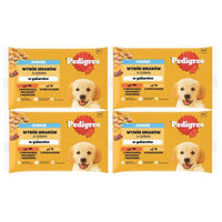 Produktbild von Pedigree Junior Nassfutter für Welpen mit Huhn und Rind in Gelee 4 x 100g - 4 x 100 g