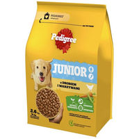 Produktbild von Pedigree Junior Trockenfutter mit Geflügel für mittelgroße Hunde 2,6 kg - 2,6 kg