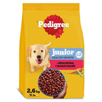 Produktbild von Pedigree Junior Trockenfutter mit Rind für Welpen 2,6 kg