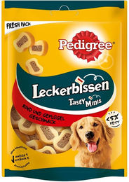 Produktbild von Pedigree Kausnack für Hunde mit Rind und Geflügel 3x155g
