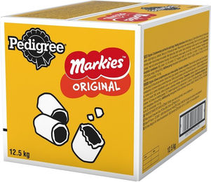 Pedigree Markies Knusprige Hundekekse Markknochen gefüllte Leckerlis für erwachsene Hunde 12,5 kg - 12,5 kg – Bild 1 von 6