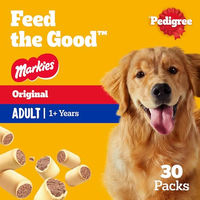 Produktbild von Pedigree Markies Mini Belohnungssnack Knusperkekse für adulte Hunde 30 x 150g - 15 x 150 g