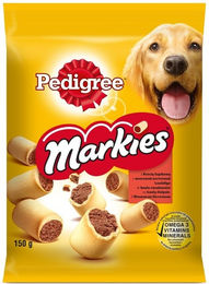 Pedigree Markies Original Knusperkekse für adulte Hunde ohne Farb- und Aromastoffe 150g - 150 g – Bild 1 von 8