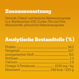 Pedigree Markies Trios Belohnungssnack für Hunde mit Huhn und Lamm ohne Farb- und Aromastoffe 500 g - 500 g – Bild 1 von 10