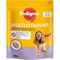 Produktbild von Pedigree Multivitamin Funktionssnack Huhn für Hunde Adult zur Unterstützung der Verdauung 180g - 6 x 180 g