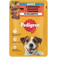 Produktbild von Pedigree Nassfutter für adulte Hunde mit Rind und Schwein in Gelee 24 x 100 g - 100 g