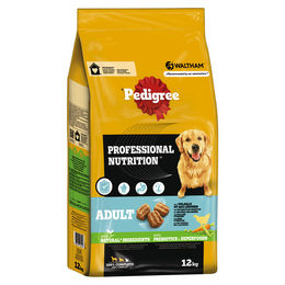 Pedigree Professional Nutrition Adult Hundefutter Geflügel und Gemüse für mittlere Rassen 12 kg - 2 x 12 kg – Bild 1 von 7