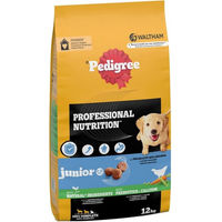 Produktbild von Pedigree Professional Nutrition Junior Hundefutter Geflügel ohne Farb- und Aromastoffe 12 kg - 12 kg