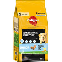 Produktbild von Pedigree Professional Nutrition Junior Welpenfutter Geflügel ohne Farb- und Aromastoffe 2 x 12 kg - 2 x 12 kg