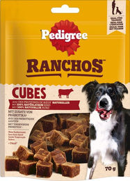Pedigree Ranchos Cubes Belohnungssnack für Welpen mit Rind und hohem Fleischanteil 70 g – Bild 1 von 4