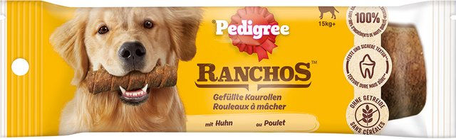 Pedigree Ranchos Gefüllte Kaurollen Maxi Huhn Getreidefrei 80 g - 15 x 80 g – Bild 1 von 2