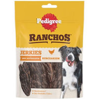 Produktbild von Pedigree Ranchos Jerkies Huhn Trockenfleisch Hund ohne Farb- und Aromastoffe mit hohem Fleischanteil 180g - 180 g