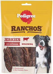 Pedigree Ranchos Jerkies Trockenfleisch Rind für adulte Hunde mit hohem Fleischanteil 180 g - 180 g – Bild 1 von 3