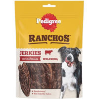 Produktbild von Pedigree Ranchos Jerkies Trockenfleisch Rind für adulte Hunde mit hohem Fleischanteil 180 g - 180 g