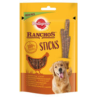 Produktbild von Pedigree Ranchos Kausnack für Hunde Adult Huhn 60 g - 10 x 60 g
