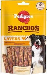 Pedigree Ranchos Layers Kausnack für Hunde mit Huhn und Rind getreidefrei 8 x 60 g - 8 x 60 g – Bild 1 von 2