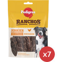 Produktbild von Pedigree Ranchos Originals Ergänzungsfuttermittel mit Huhn für erwachsene Hunde 7 x 70g