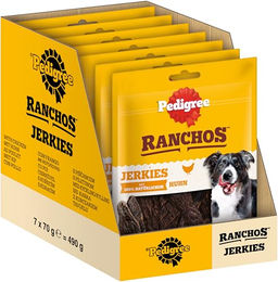Pedigree Ranchos Originals Hundesnacks mit Huhn Trockenfleisch hoher Fleischanteil 490 g - 7 x 70 g – Bild 1 von 13