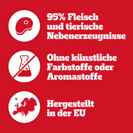 Pedigree Ranchos Originals Kausnack für Hunde mit Rind und hohem Fleischanteil 7 x 70 g - 7 x 80 g – Bild 1 von 6