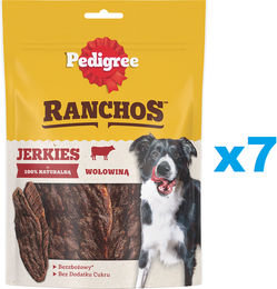 Pedigree Ranchos Originals Kausnack mit Rind für Hunde Adult getreidefrei und glutenfrei 7x70 g - 7 x 70 g – Bild 1 von 2