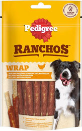 Pedigree Ranchos Wrap Kausnack für Hunde Adult Huhn 8 x 60 g getreidefrei - 8 x 60 g – Bild 1 von 2