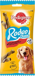 Pedigree Rodeo Duos Belohnungssnack für Hunde Adult mit Rind und Käse ohne Farb- und Aromastoffe 123 g - 10 x 7 Stk. – Bild 1 von 3
