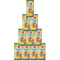 Produktbild von Pedigree Rodeo Duos Kausnack für adulte Hunde mit Huhn und Leber ohne künstliche Aromen 10 x 123g