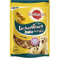 Produktbild von Pedigree Tasty Minis Junior Hundesnack Huhn 125 g