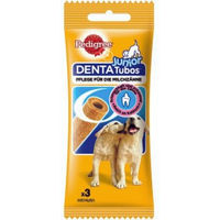 Produktbild von Pedigree Tubos Zahnpflege-Snack für Hunde Junior mit Huhn 18x3 Stück