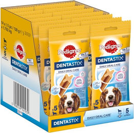 Pedigree Zahnpflege-Snack für Hunde ohne Farb- und Aromastoffe und ohne Zucker 500g - 14 x 5 Stk. – Bild 1 von 3