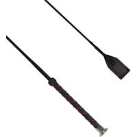 Produktbild von Peitsche York Duo Springgerte Schwarz Rot