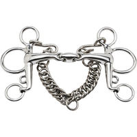 Produktbild von Pelham Gebiss Soft-Control doppelt gebrochen aus Edelstahl 14 mm 11,5 cm Silber