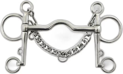 Produktbild von Pelham Premier Equine Gebiss aus Edelstahl in Silber für Pferde