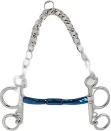 Produktbild von Pelham Sefton für Pferd in Blau mit Edelstahlgebiss in Silber