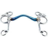 Produktbild von Pelham Trust Gebiss für Pferde aus Sweet Iron mit Medium Port 12,5 cm Blau