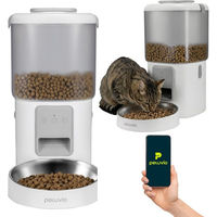 Produktbild von Peluvio CRISPY WIFI CAT Katzen-Futterspender mit App-Steuerung 4,5L Weiß