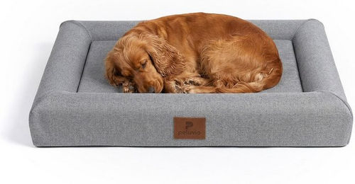 Peluvio KIBI Hundekissen für Hunde und Katzen Grau Größe S – Bild 1 von 5