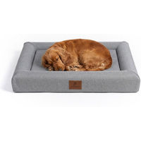 Produktbild von Peluvio KIBI Hundekissen für Hunde und Katzen Grau Größe S