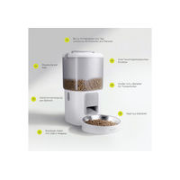 Produktbild von Peluvio Smarter Futterautomat für Hunde mit App-Steuerung und WiFi 4,5L Weiß