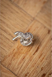 Pénélope Abbie Pferde-Anstecker aus Metall in Silber 5er Pack – Bild 1 von 1