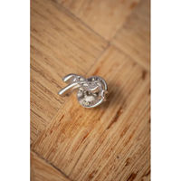 Produktbild von Pénélope Abbie Pferde-Anstecker aus Metall in Silber 5er Pack