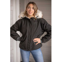 Produktbild von Pénélope Blouson Damen Winterjacke Schwarz Grau