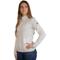 Produktbild von Pénélope Damen Pullover Lila Weiß Polyester Größe L