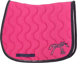 Produktbild von Pénélope Dressur Schabracke Classique aus Polyester in Weiß oder Rosa