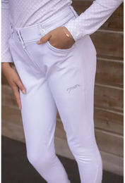 Produktbild von Penelope Elegance Turnierhose Eden für Mädchen in Weiß oder Schwarz