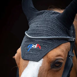 Pénélope Fliegenhaube für Pferde aus Baumwolle mit Glitter-Effekt – Bild 1 von 1