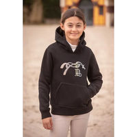 Produktbild von Pénélope Kinder Hoodie Eden Schwarz aus Baumwolle Grösse 8 Jahre