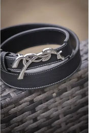 Produktbild von Pénélope Ledergürtel Unisex 80 cm in Braun oder Schwarz