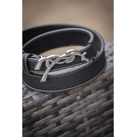 Produktbild von Pénélope Ledergürtel Unisex 80 cm in Braun oder Schwarz